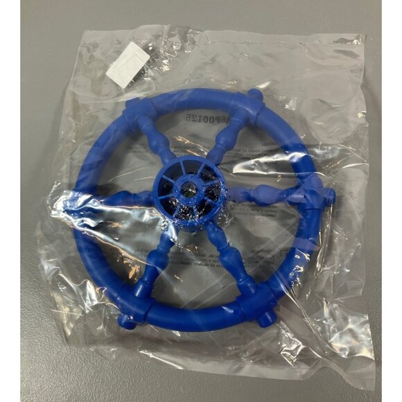 Backyard Discovery Premium Steering Wheel - Blue and Lime - NO HARDWARE - Picture 2 of 2